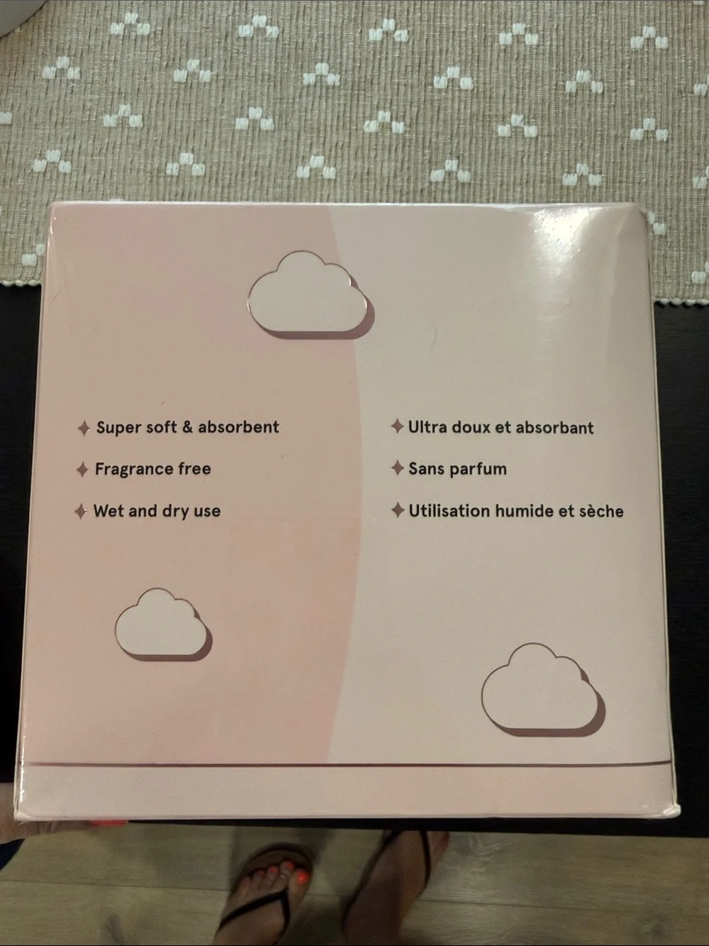 grace & stella Ultra-Soft Face Sheets - Pink Packaging NWT in plastic